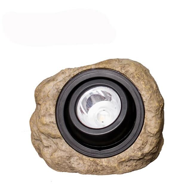 Rocky Glow - Elegant Outdoor Solar Lamp