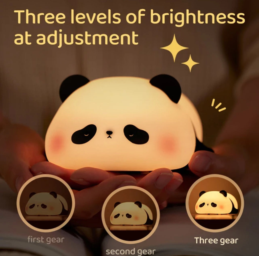 CuddlePanda Night Light - Colorful LED Panda for Kids