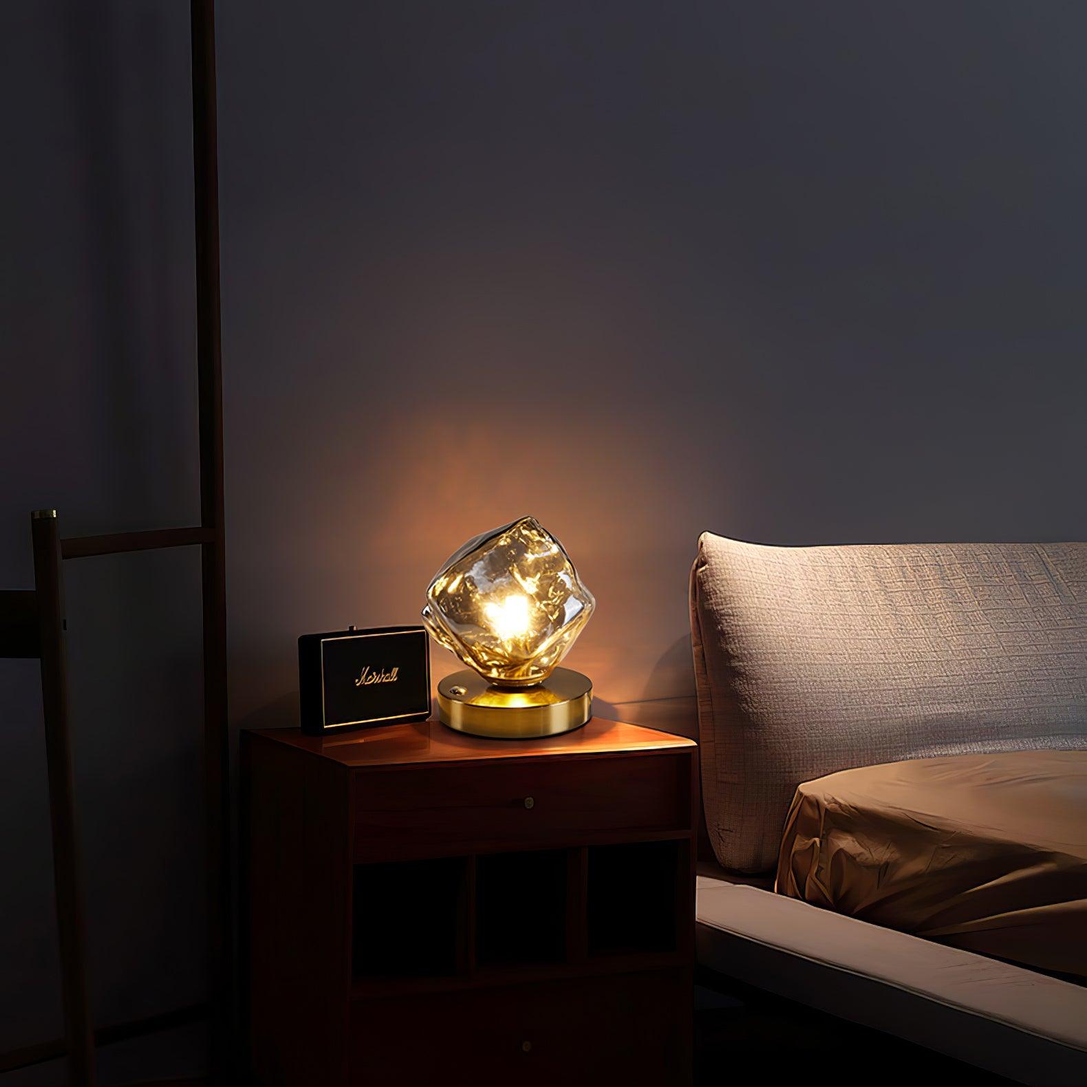 GlowCraft Table Lamp - Elegant Cordless Table Lamp with Motion Sensor
