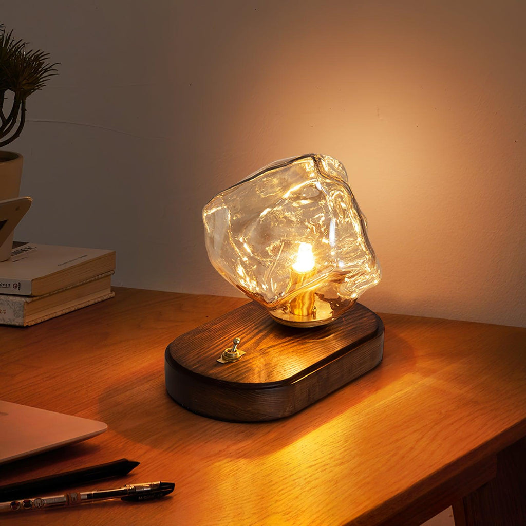 GlowCraft Table Lamp - Elegant Cordless Table Lamp with Motion Sensor