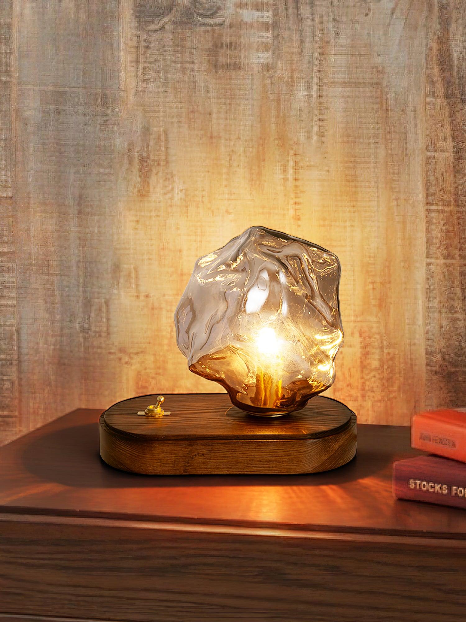 GlowCraft Table Lamp - Elegant Cordless Table Lamp with Motion Sensor