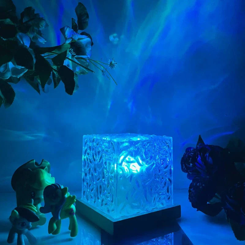Illuminated Elegance: Luxury Aurora Lamp with 16 Colors