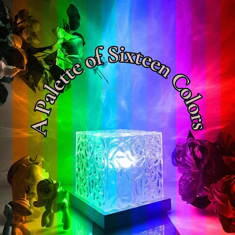 Illuminated Elegance: Luxury Aurora Lamp with 16 Colors