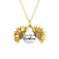 Solara – Elegant Sunflower Ladies' Necklace