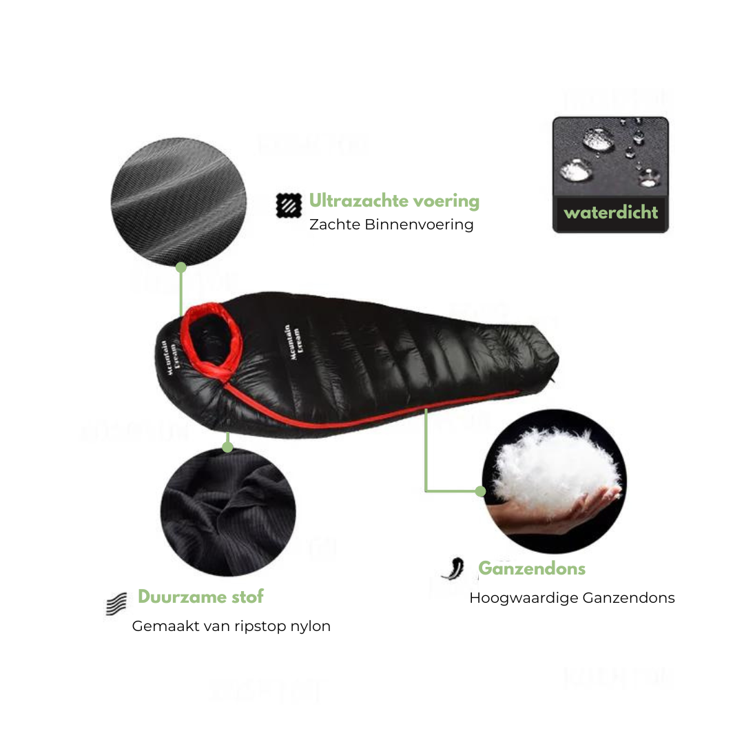 ArcticNest - Luxury Winter Sleeping Bag for Cold Nights