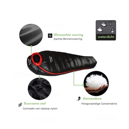 ArcticNest - Luxury Winter Sleeping Bag for Cold Nights