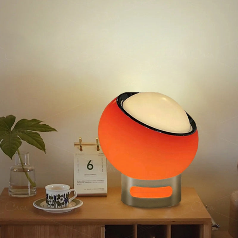 OpalElegance Lamp - Minimalist Table Lamp with Bauhaus Style