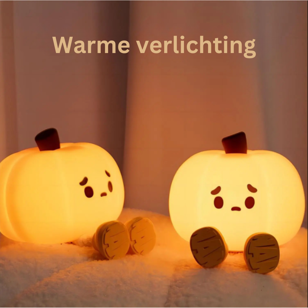 GlowPumpkin Light - Atmospheric Night Light with a Warm Glow