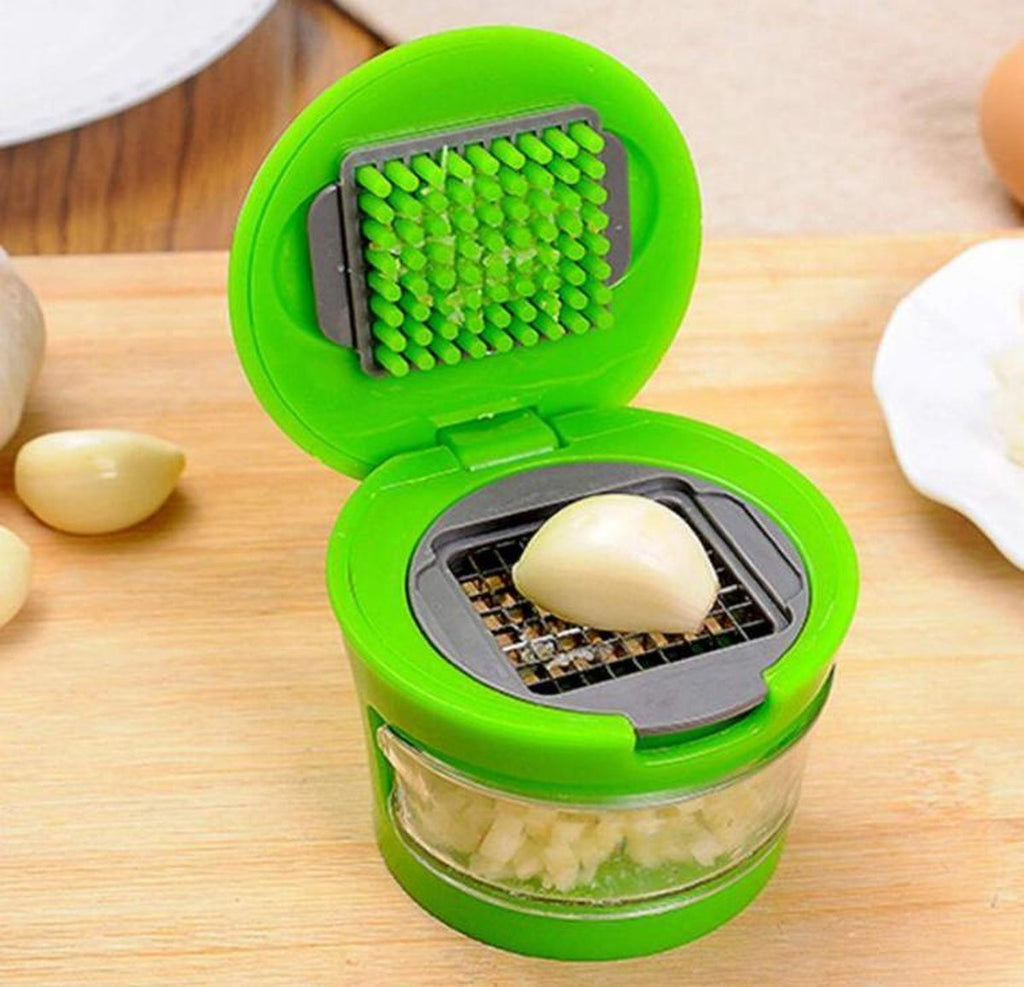 GarlicPress Pro - Compact Garlic Press with Reservoir
