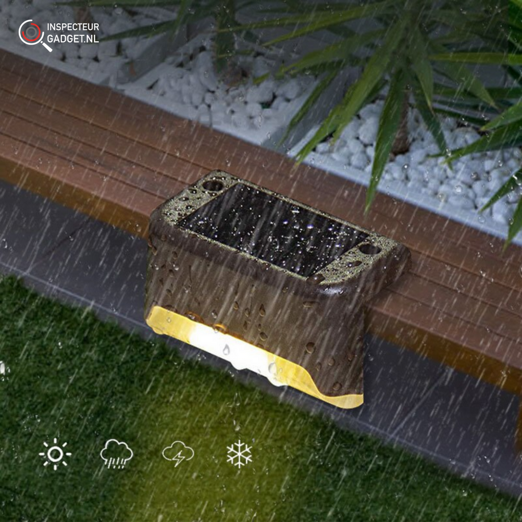 Wireless LED Solar Wall Lights Deluxe - Create the perfect ambiance in your garden!