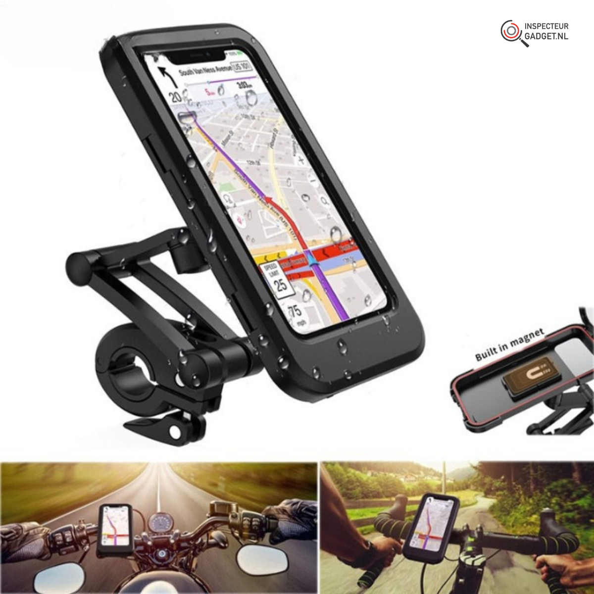 Holdy Pro - The universal waterproof phone holder