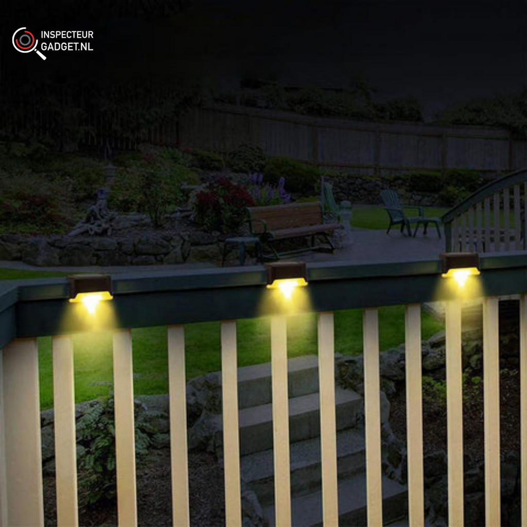 Wireless LED Solar Wall Lights Deluxe - Create the perfect ambiance in your garden!