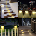 Wireless LED Solar Wall Lights Deluxe - Create the perfect ambiance in your garden!