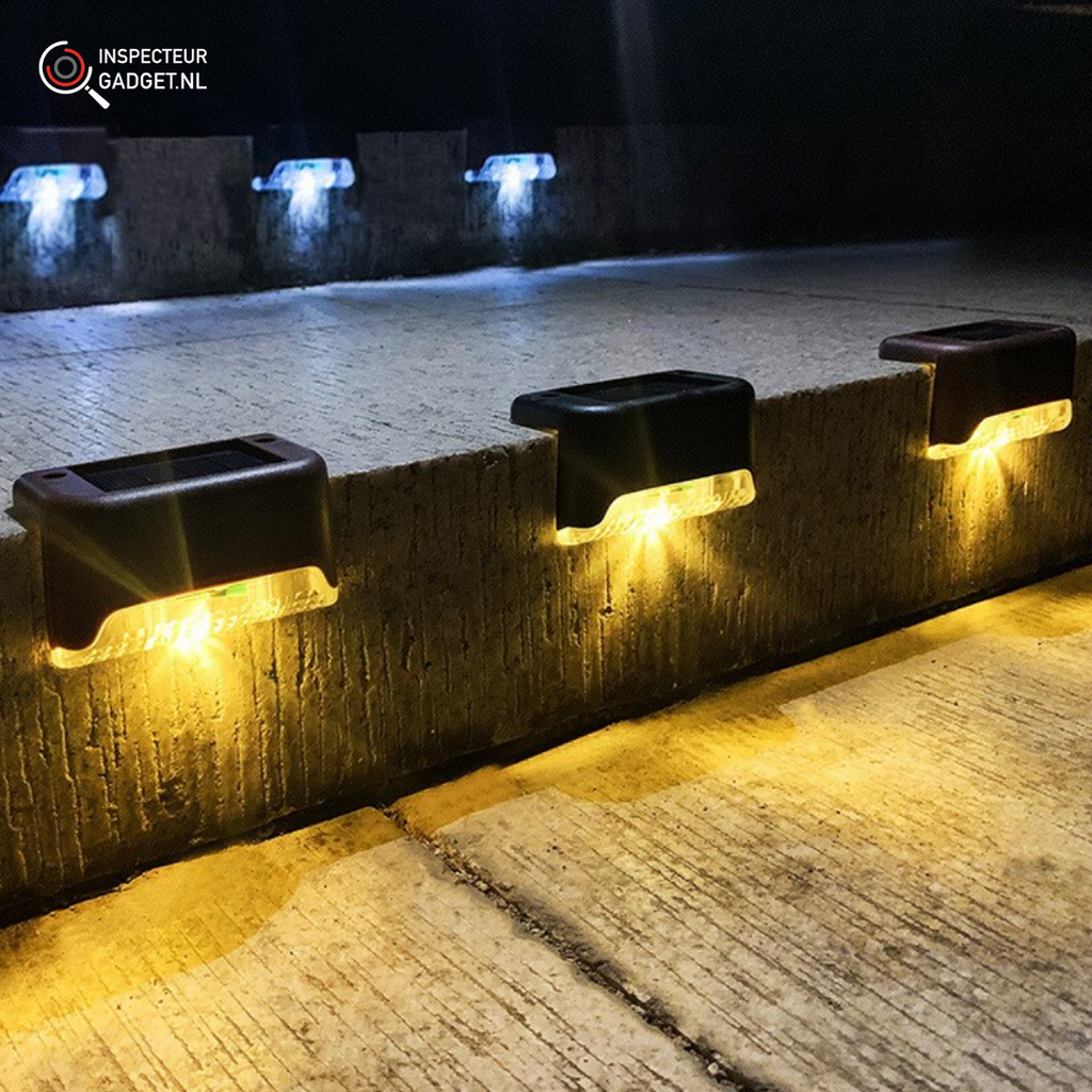 Wireless LED Solar Wall Lights Deluxe - Create the perfect ambiance in your garden!