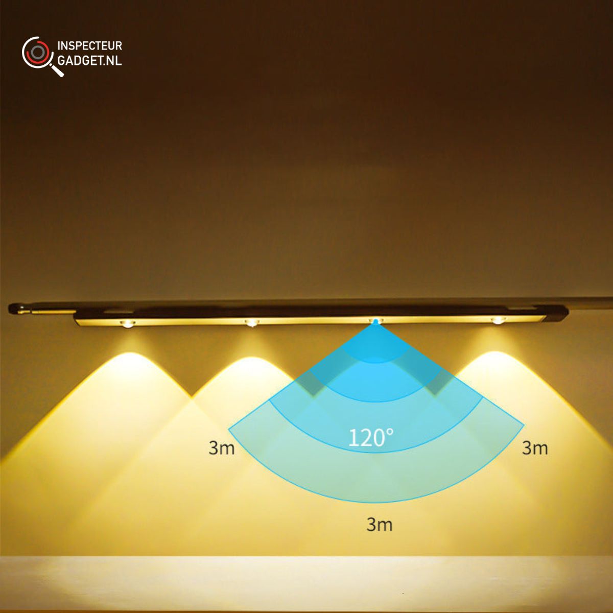 Wireless LED Spotbar - Light up your home without wiring!