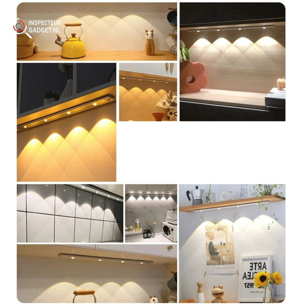 Wireless LED Spotbar - Light up your home without wiring!