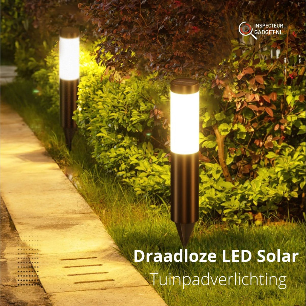 Wireless LED Solar Garden Path Light - Create the perfect atmosphere in your garden!