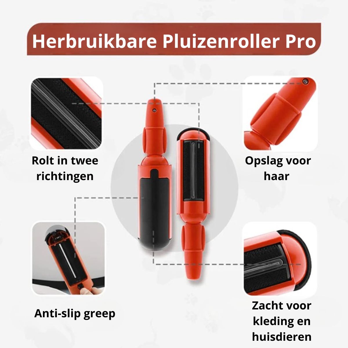 Reusable Lint Roller Pro (1+1 Free)