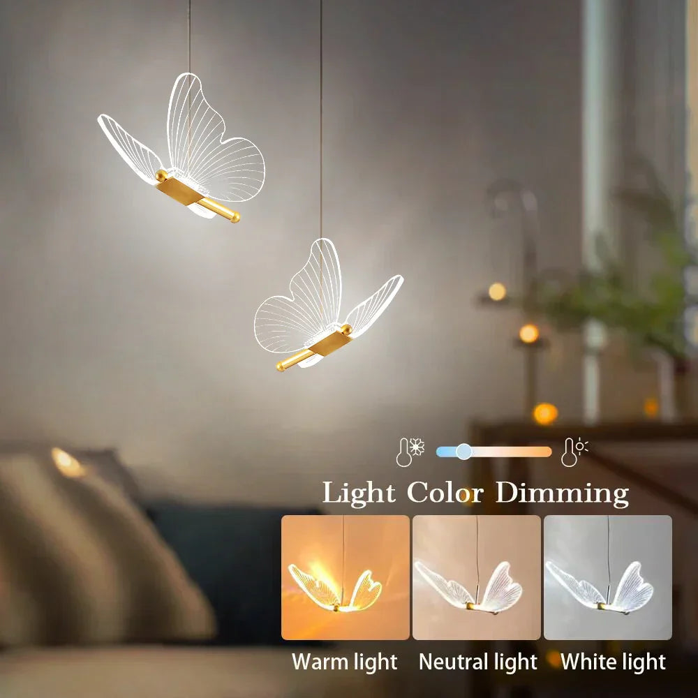 ButterGlow - LED Butterfly Pendant Lights