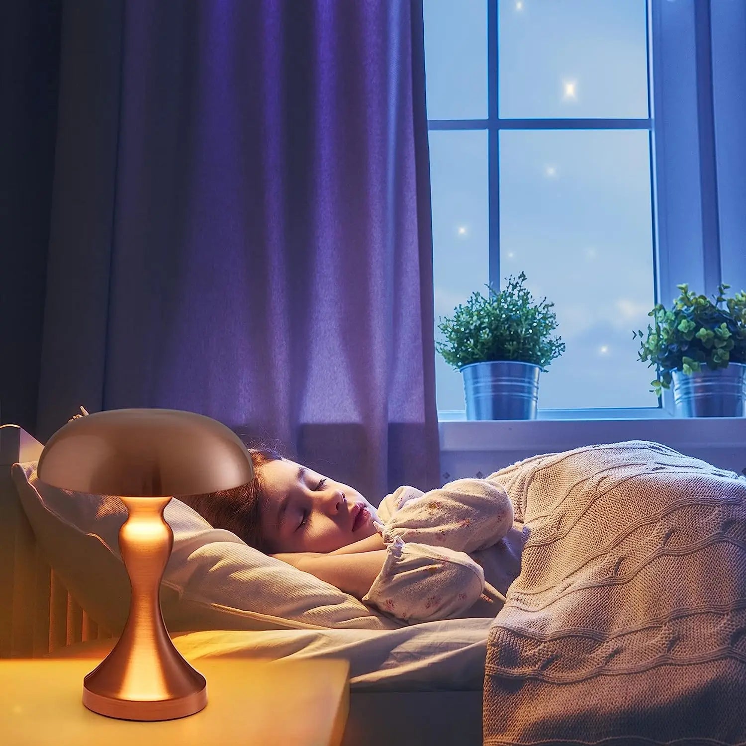 Vespera Luxe - Stylish Night Lamp and Reading Lamp