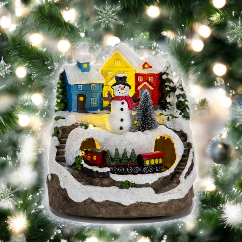 StarMagic Christmas House - Musical Christmas House with LED Lighting