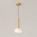 Luxury Minimalist LED Pendant Light in Copper – Adjustable and Elegant