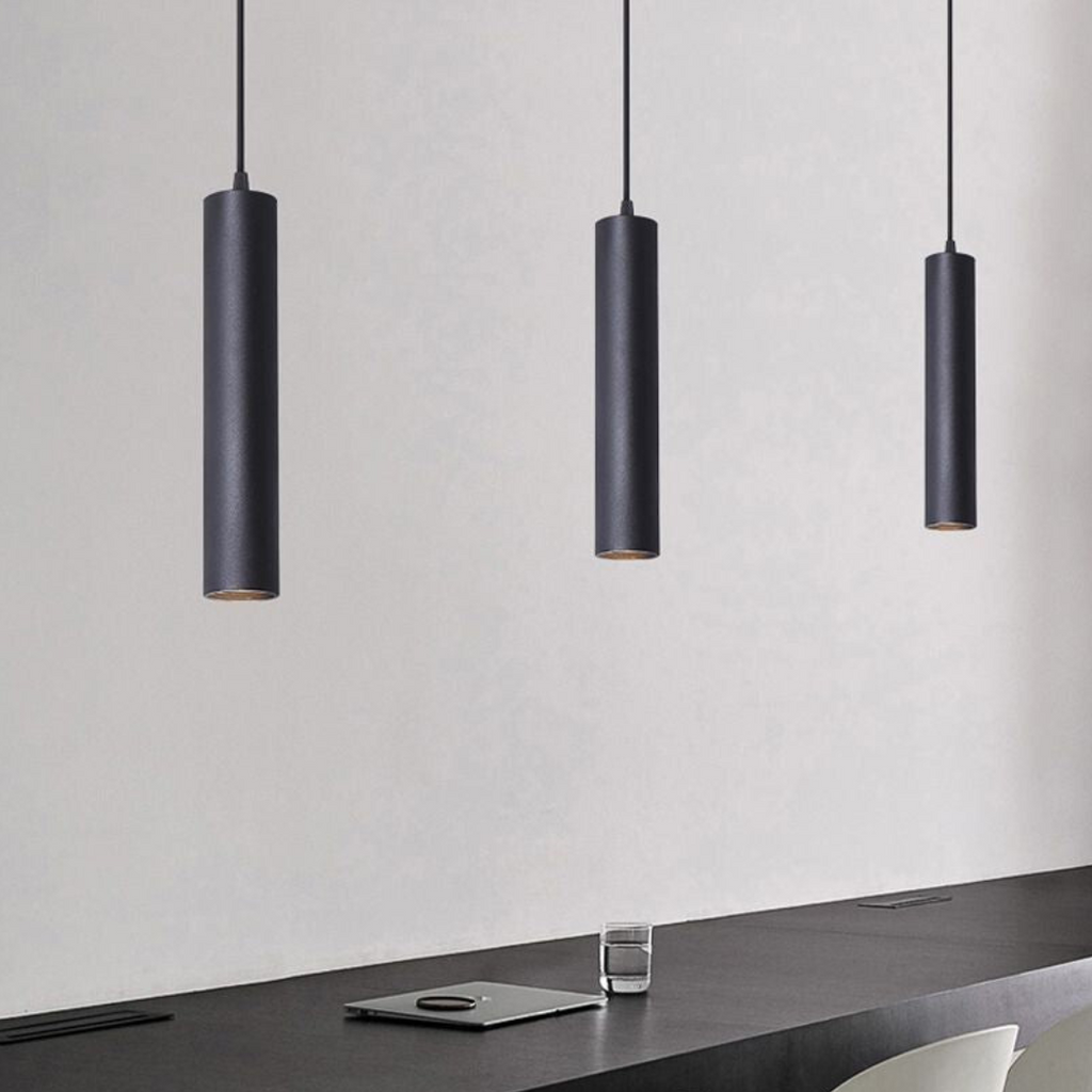 Modern Cylindrical Pendant Lamp - Elegant and Durable