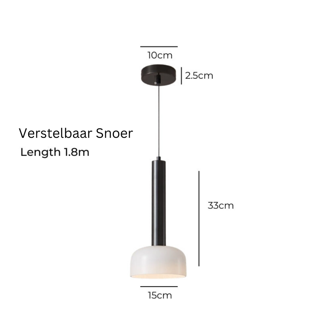 Luxury Minimalist LED Pendant Light in Copper – Adjustable and Elegant