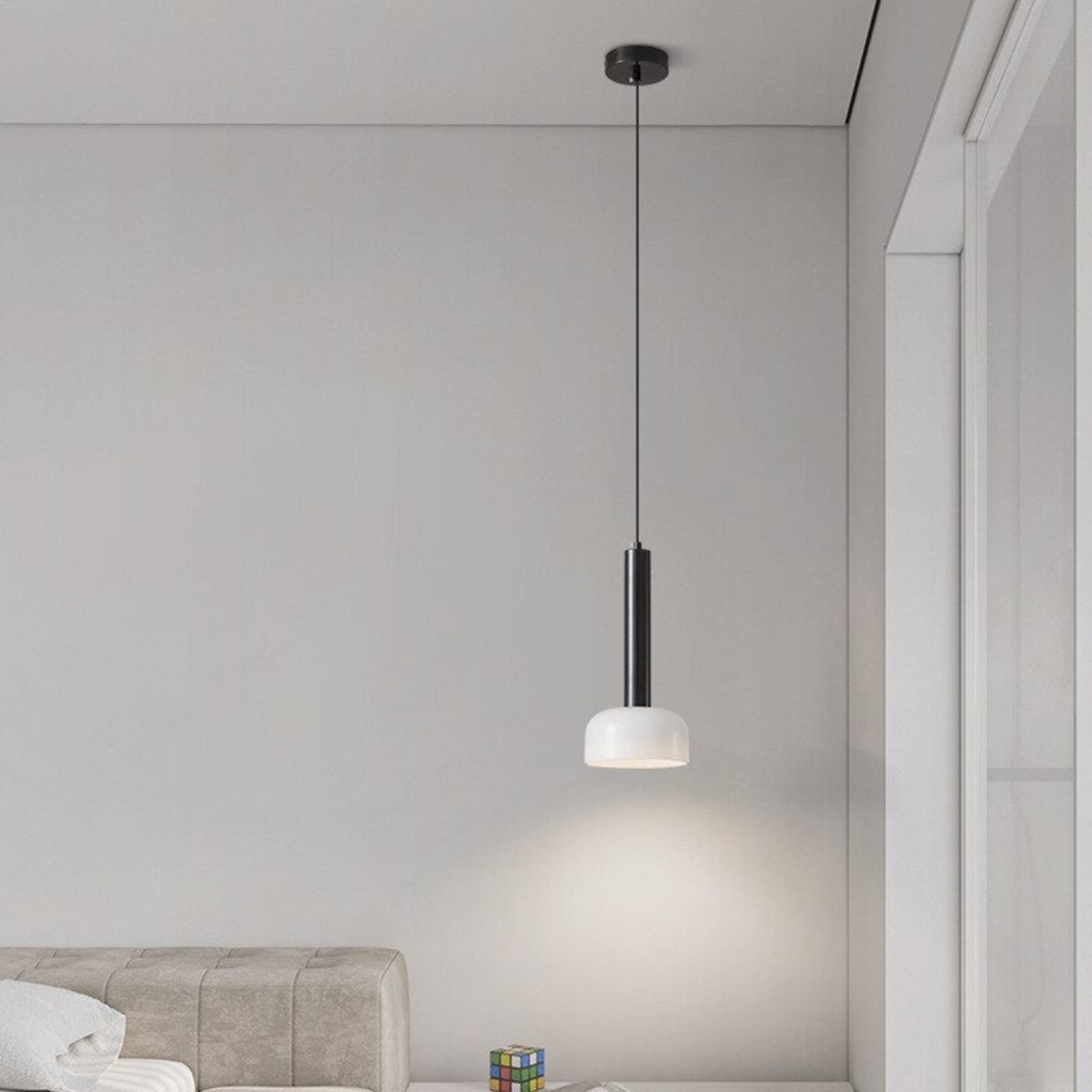 Luxury Minimalist LED Pendant Light in Copper – Adjustable and Elegant