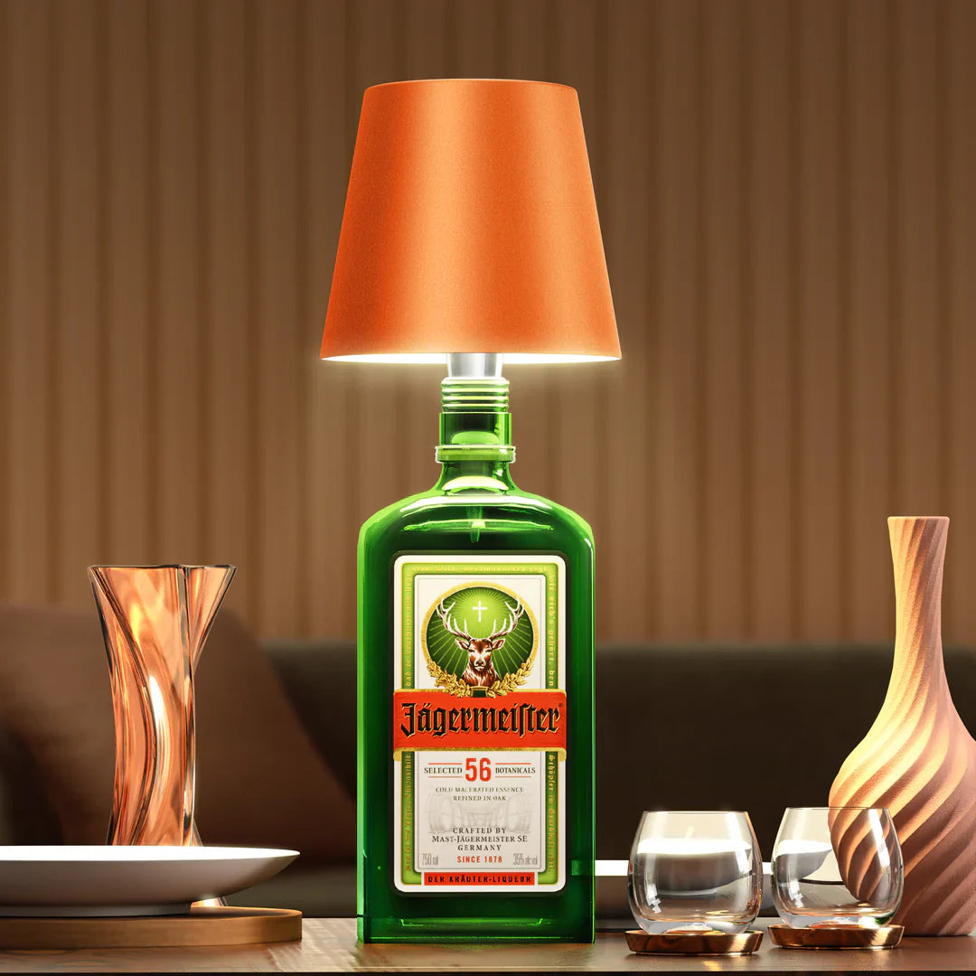 Cordless Bottle Lamp - Rechargeable lamp for bottles