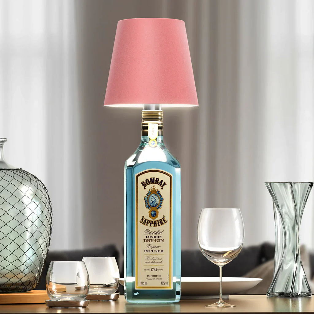 Cordless Bottle Lamp - Rechargeable lamp for bottles