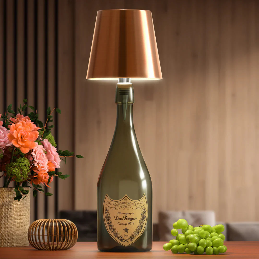 Cordless Bottle Lamp - Rechargeable lamp for bottles