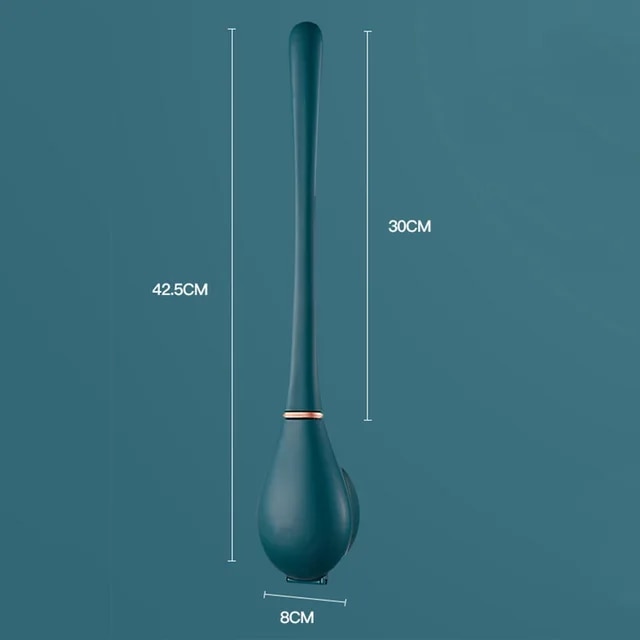 SumiClean - Sleek Silicone Toilet Brush for Your Bathroom