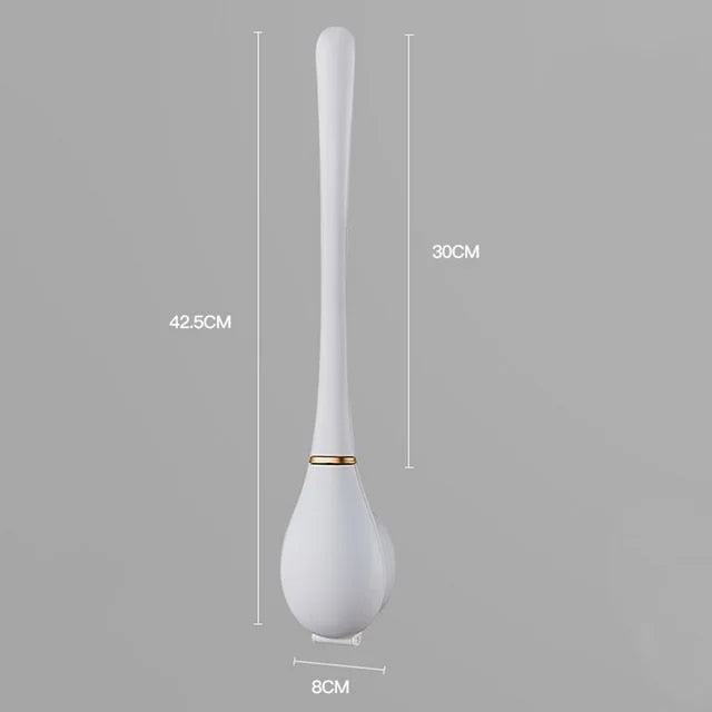 SumiClean - Sleek Silicone Toilet Brush for Your Bathroom