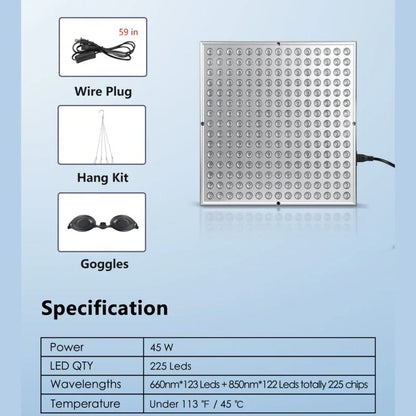 GlowTherapy - Stylish Infrared Heat Panel for Home