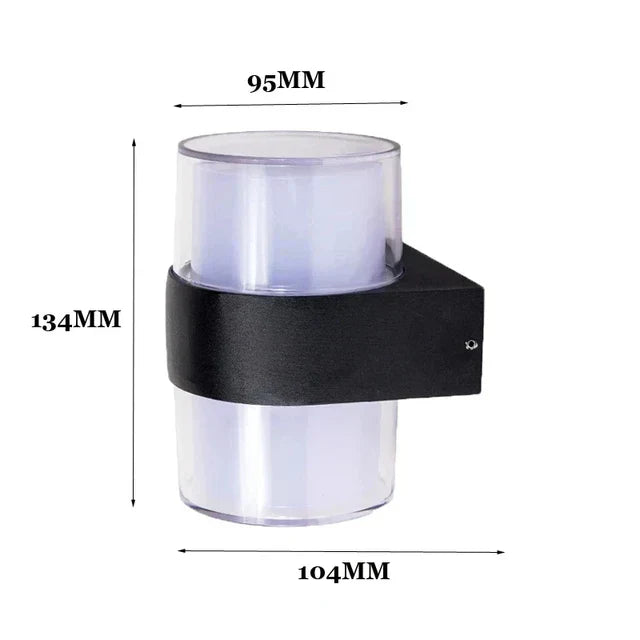 Waterlum Wall Lamp - Waterproof Outdoor Lighting for Garden and Patio