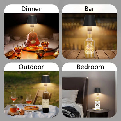 Bottlelight - Draadloze oplaadbare lamp voor flessen