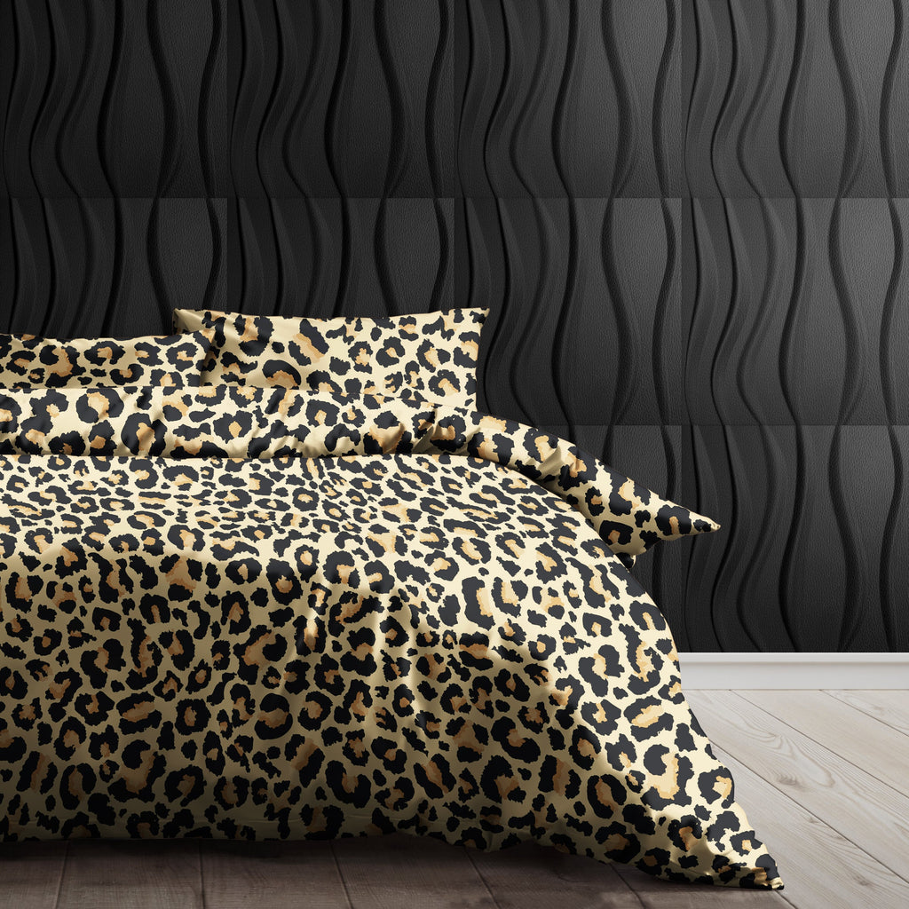 LeopardGlee – Egyptian Cotton Luxury Duvet Cover Set