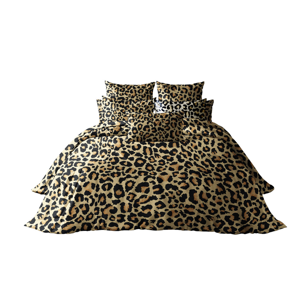 LeopardGlee – Egyptian Cotton Luxury Duvet Cover Set