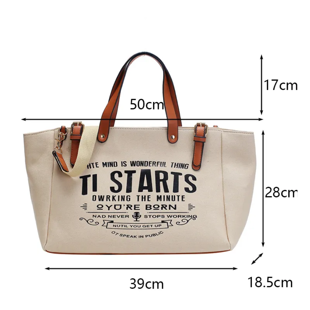 Lexie Tote – Stijlvolle Grote Handtas voor Elke Dag