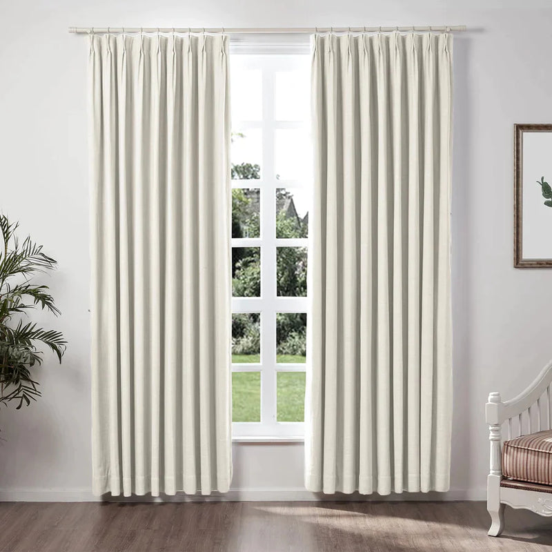 LoomShade - Luxurious Linen Blackout Curtains for Dreamy Nights