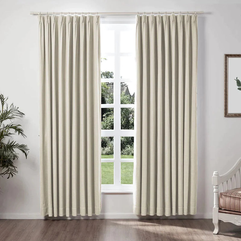 LoomShade - Luxurious Linen Blackout Curtains for Dreamy Nights