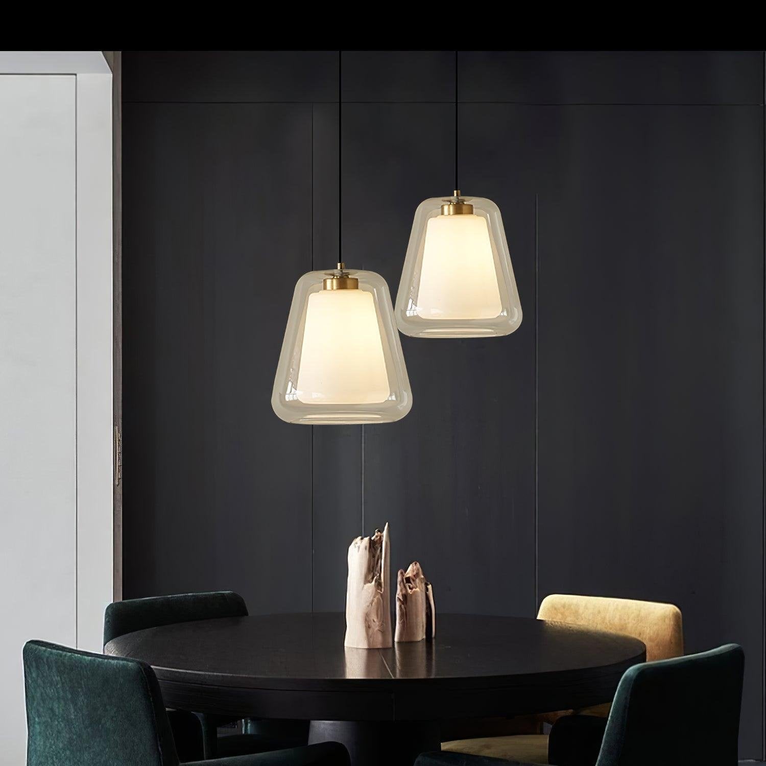 LumièreFluide Pendant Light - Modern Timeless LED Design Lamp