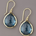 Amara Earrings - Elegant Blue Crystal Jewelry