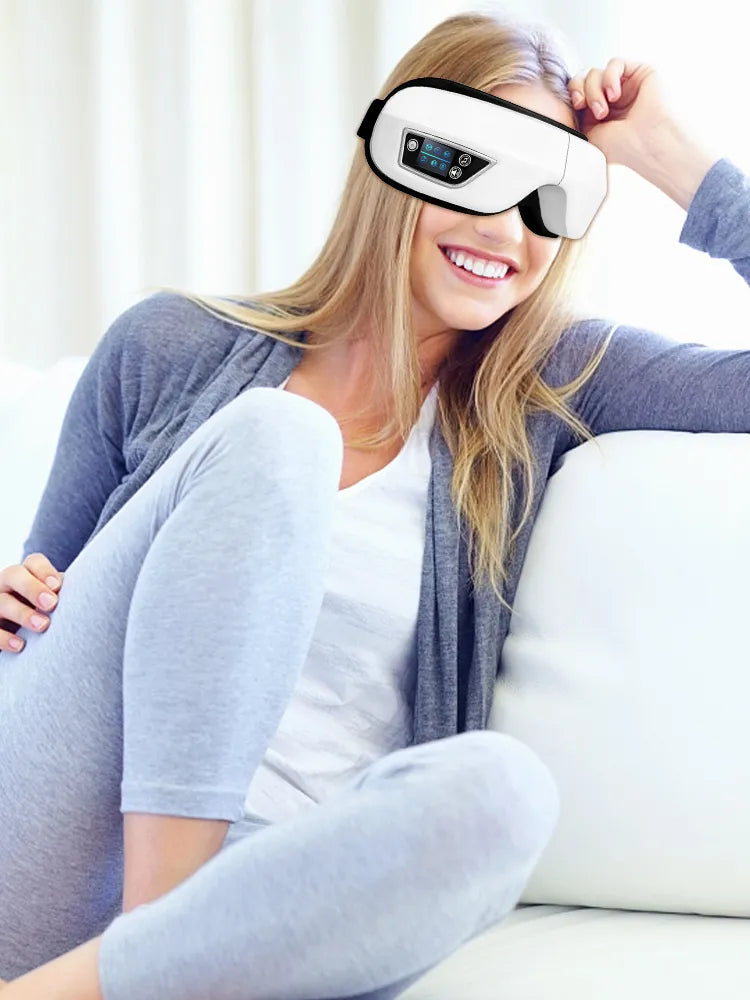 EyeGlow – Smart 6D Eye Massage with Airbag Technology