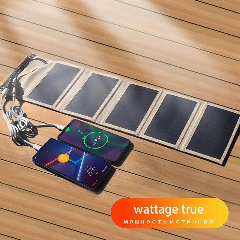 SolarFold Power Bank - Foldable Solar Panel Charger
