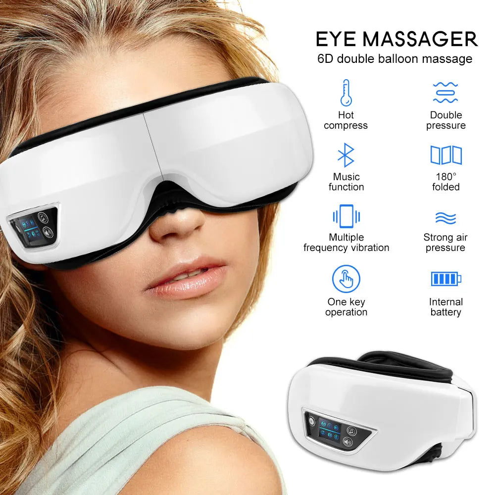EyeGlow – Smart 6D Eye Massage with Airbag Technology