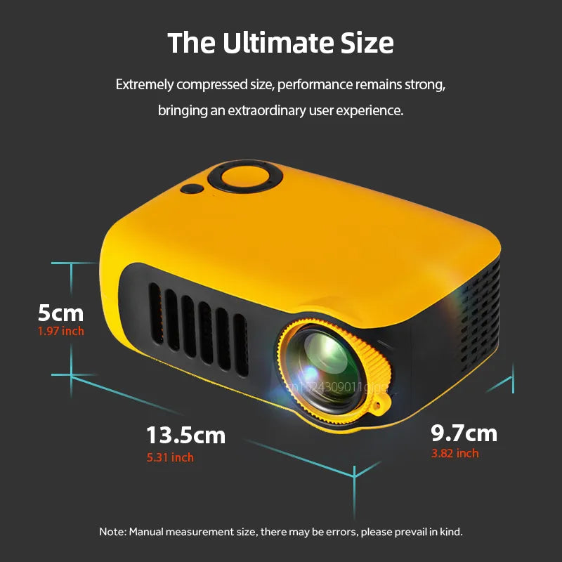 MiniCine Projector - Compact Home Cinema Experience