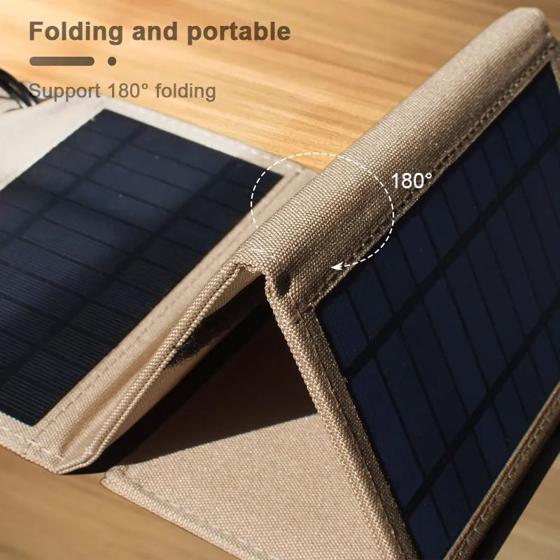 SolarFold Power Bank - Foldable Solar Panel Charger