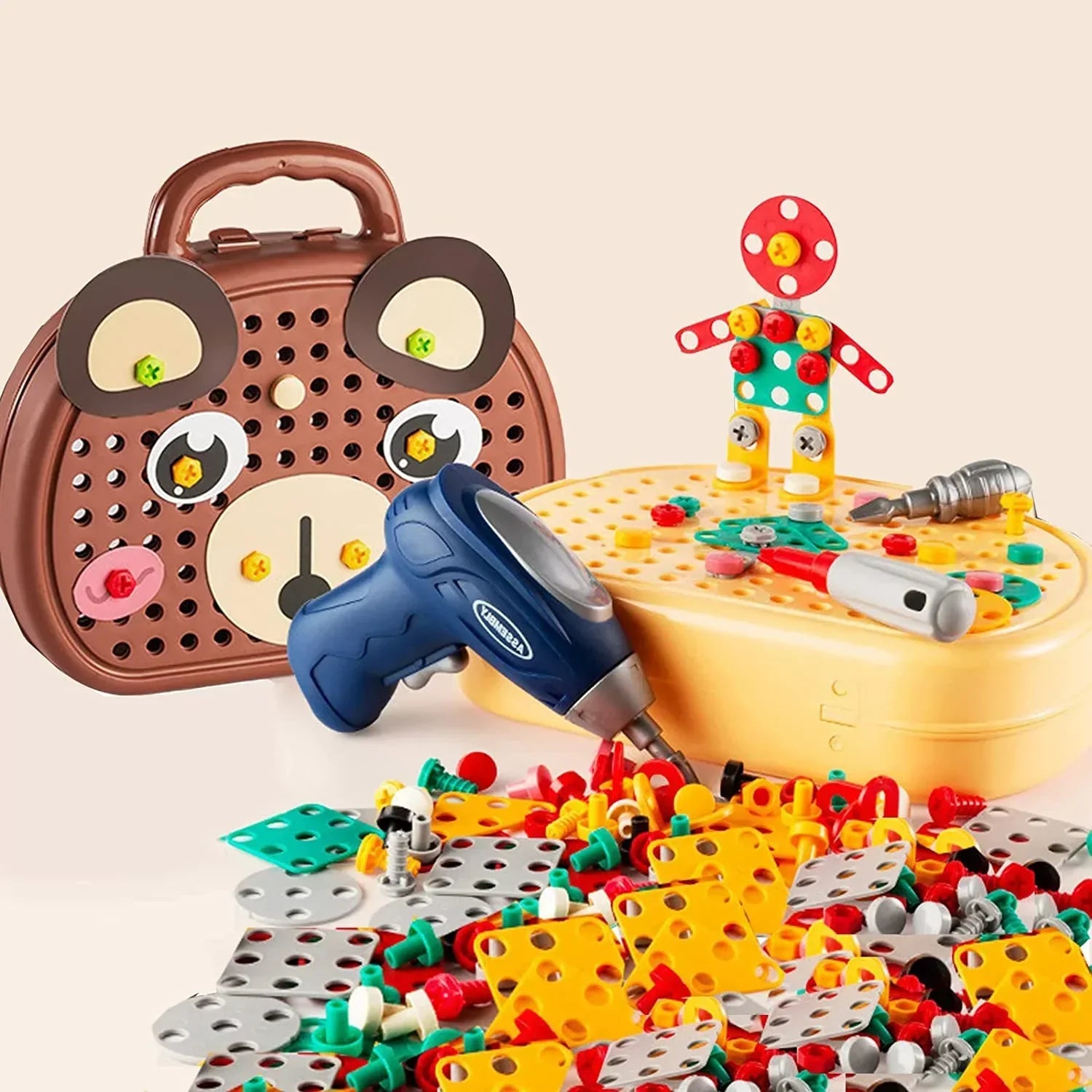 BuildMaster ToolBox – Creative Montessori Play Set for Kids